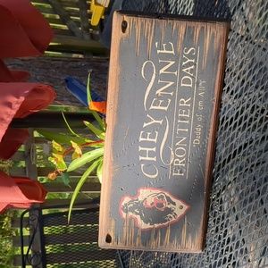 Cheyenne Frontier Days Wall Sign